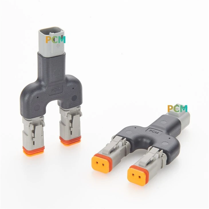 Deutsch DT Series 2 Way Y Splitter Connector factory