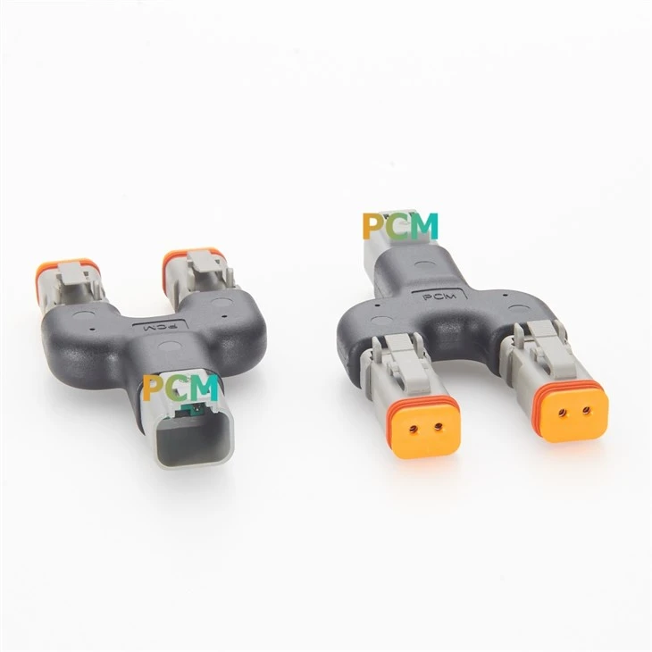Deutsch DT Series 2 Way Y Splitter Connector suppliers