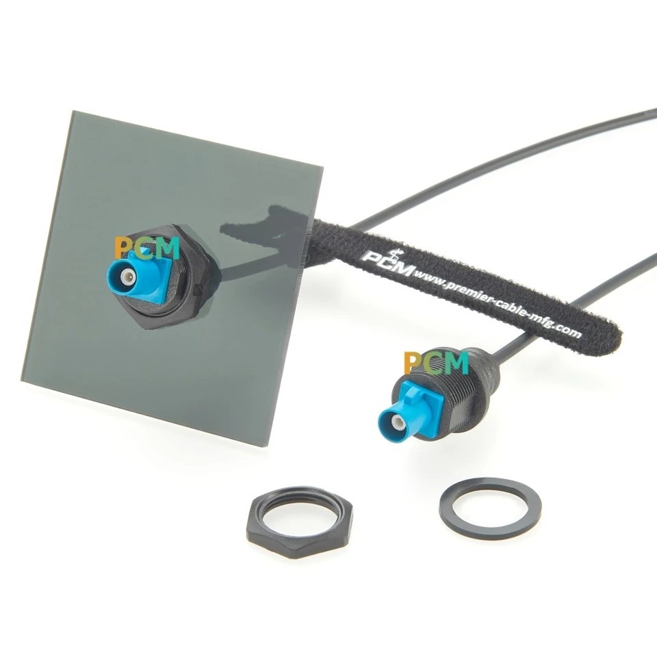 Fakra Panel Mount Extension Cable factory