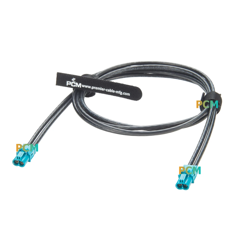 HFM Mini Fakra 2 In 1 Cable Assembly