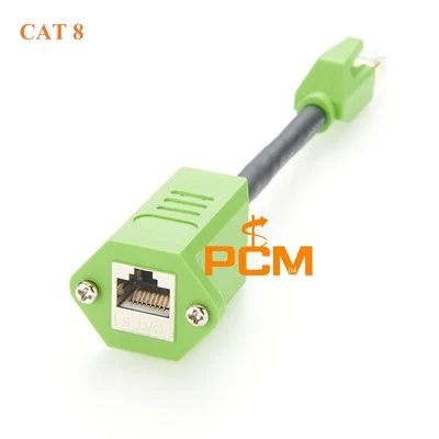 40 Gbps Cat 8 RJ 45 8 kabel montażowy panelu P8C