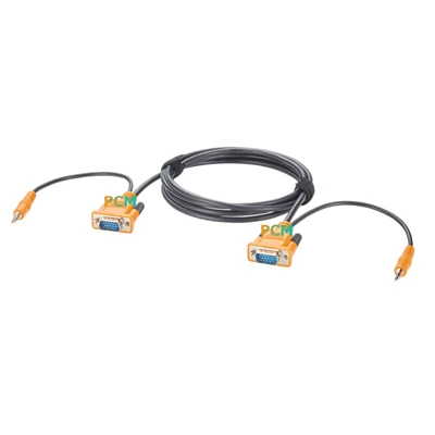 Kabel do monitora SVGA z dźwiękiem stereo 3,5 mm
