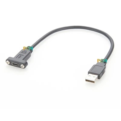 Type-C do USB 3. 0 kabel z blokadą śrubową