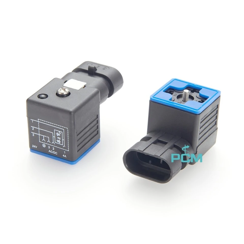 AMP 282105-1 To DIN 42650 Solenoid Valve Adapter