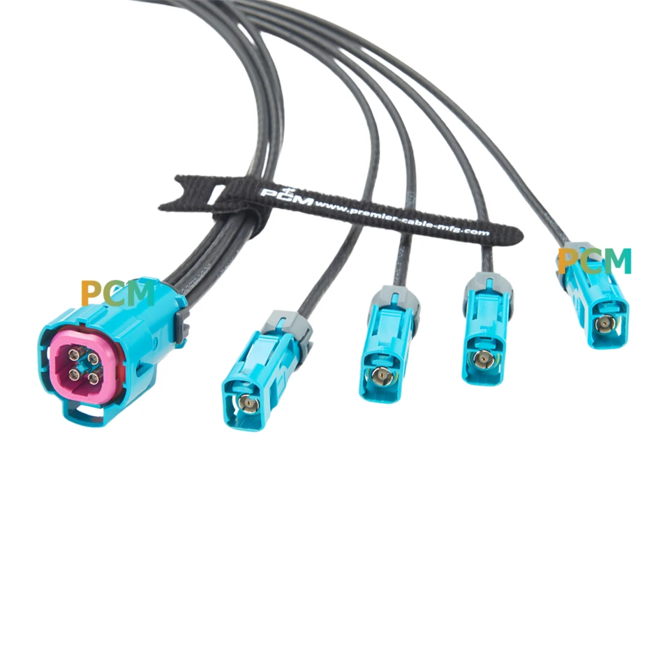 Waterproof HFM Mini Fakra To Fakra RF Cable best